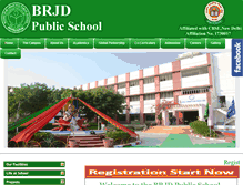 Tablet Screenshot of brjdschool.org